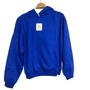 New Fabletics Cozy Fleece Hoodie in Luminary Blue